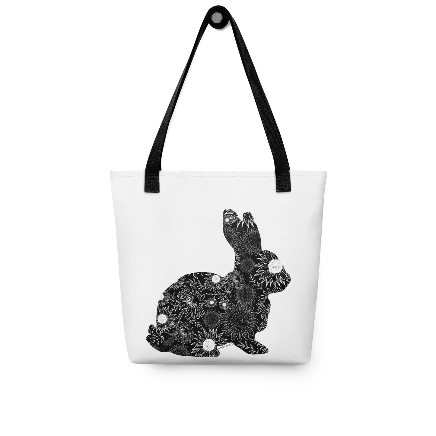 Bunny Sunflower Tote bag