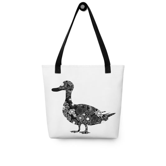 Duck Sunflowers Tote bag