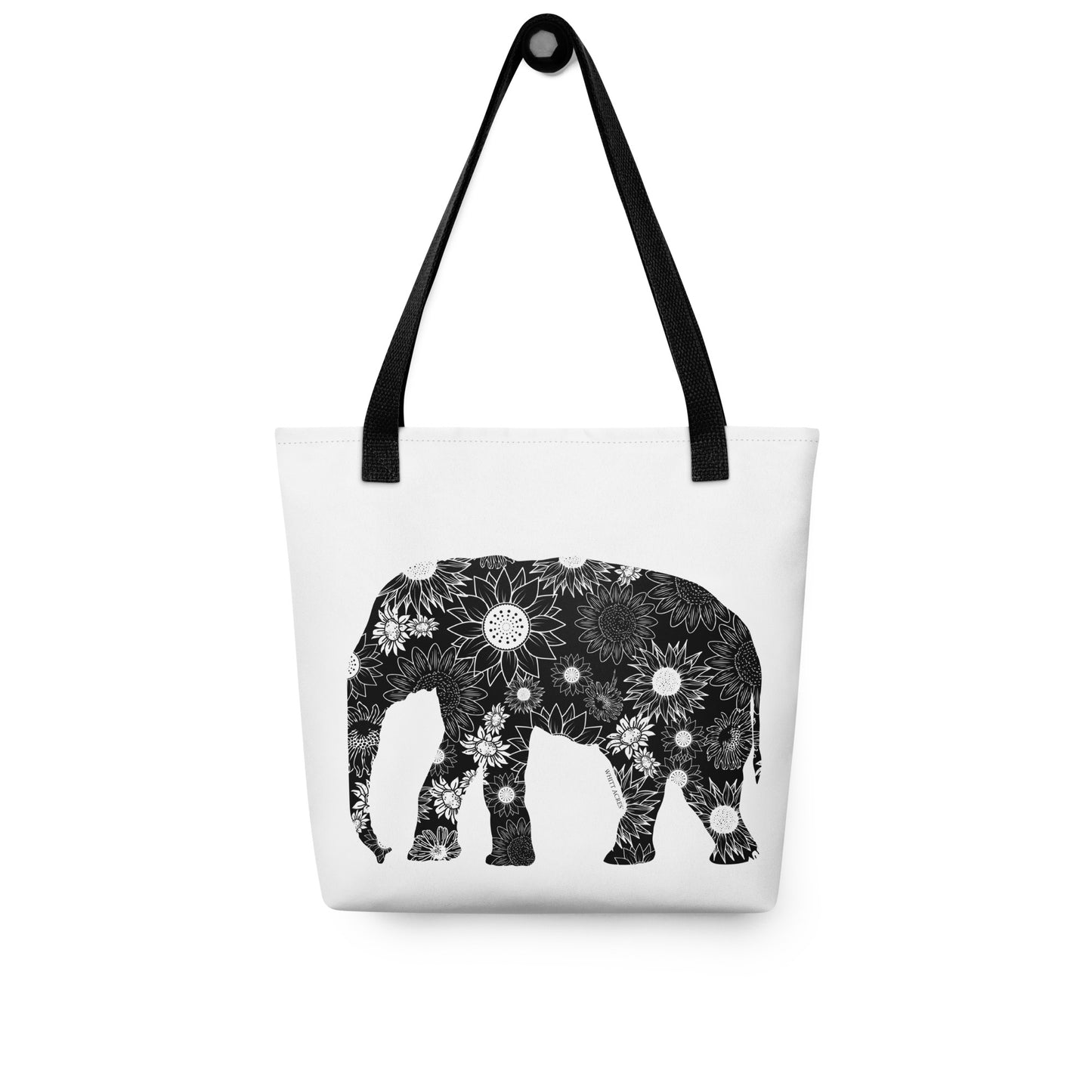 Elephant Sunflowers Tote bag