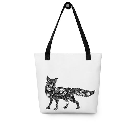 Fox Sunflower Tote bag