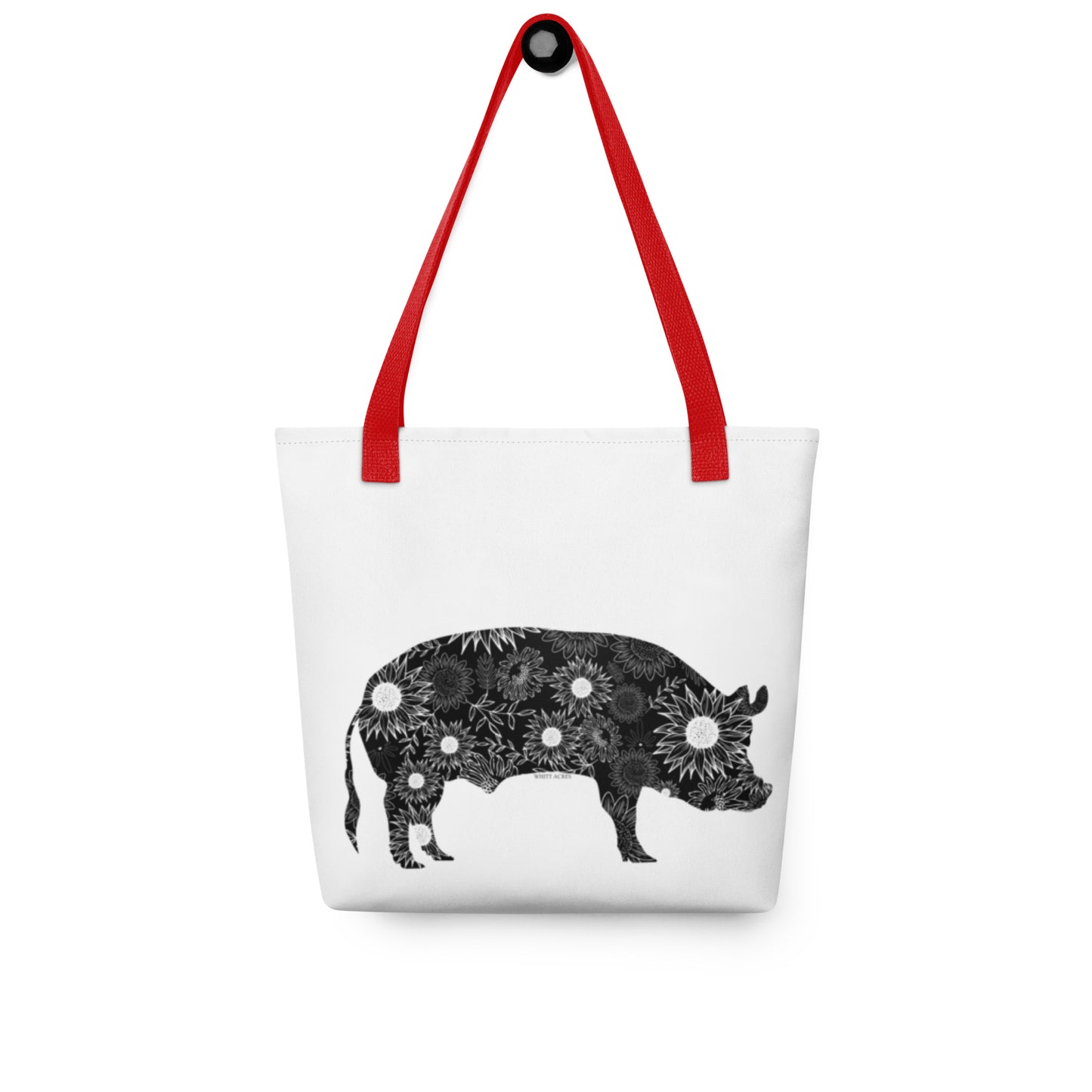 Pig Sunflowers Tote bag