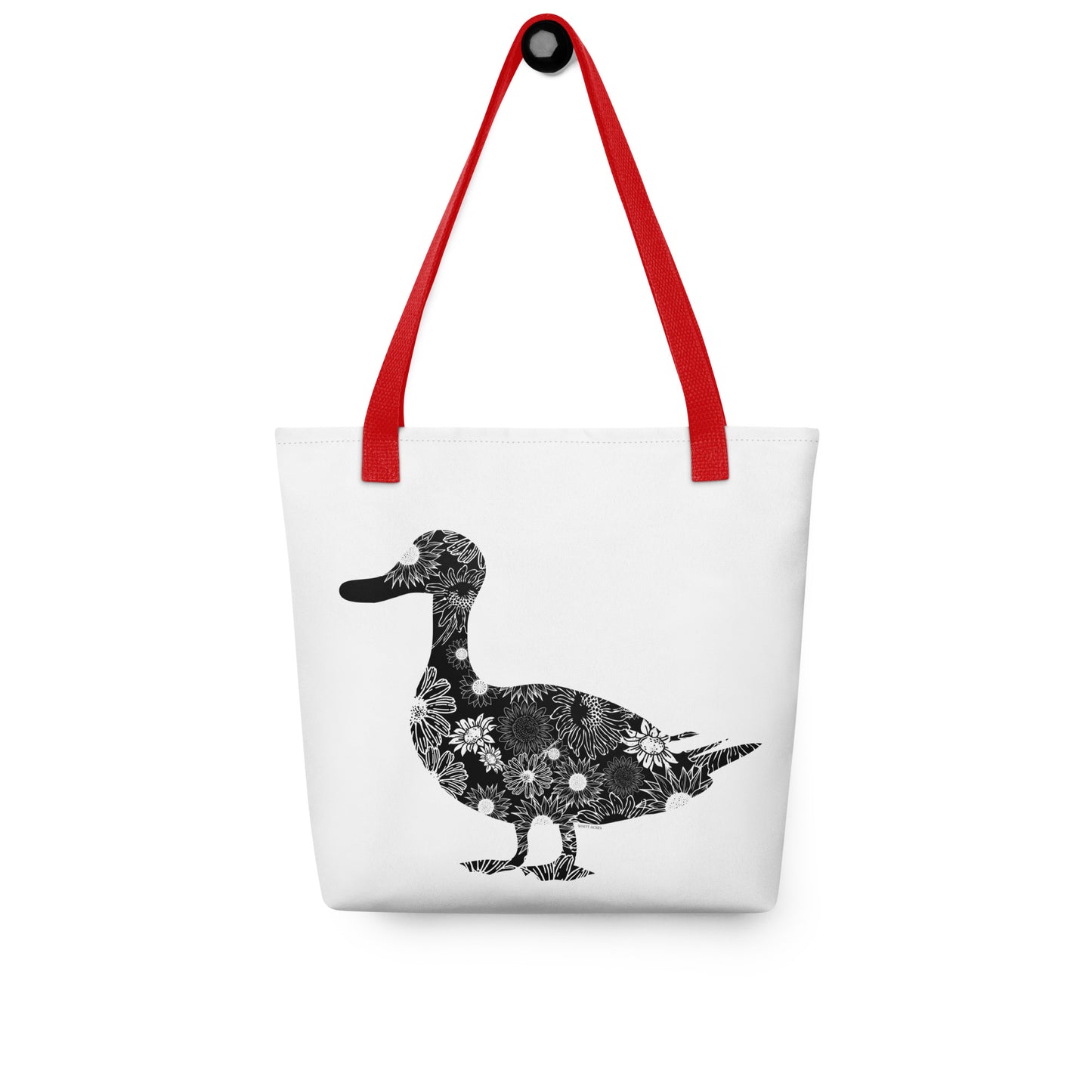 Duck Sunflowers Tote bag