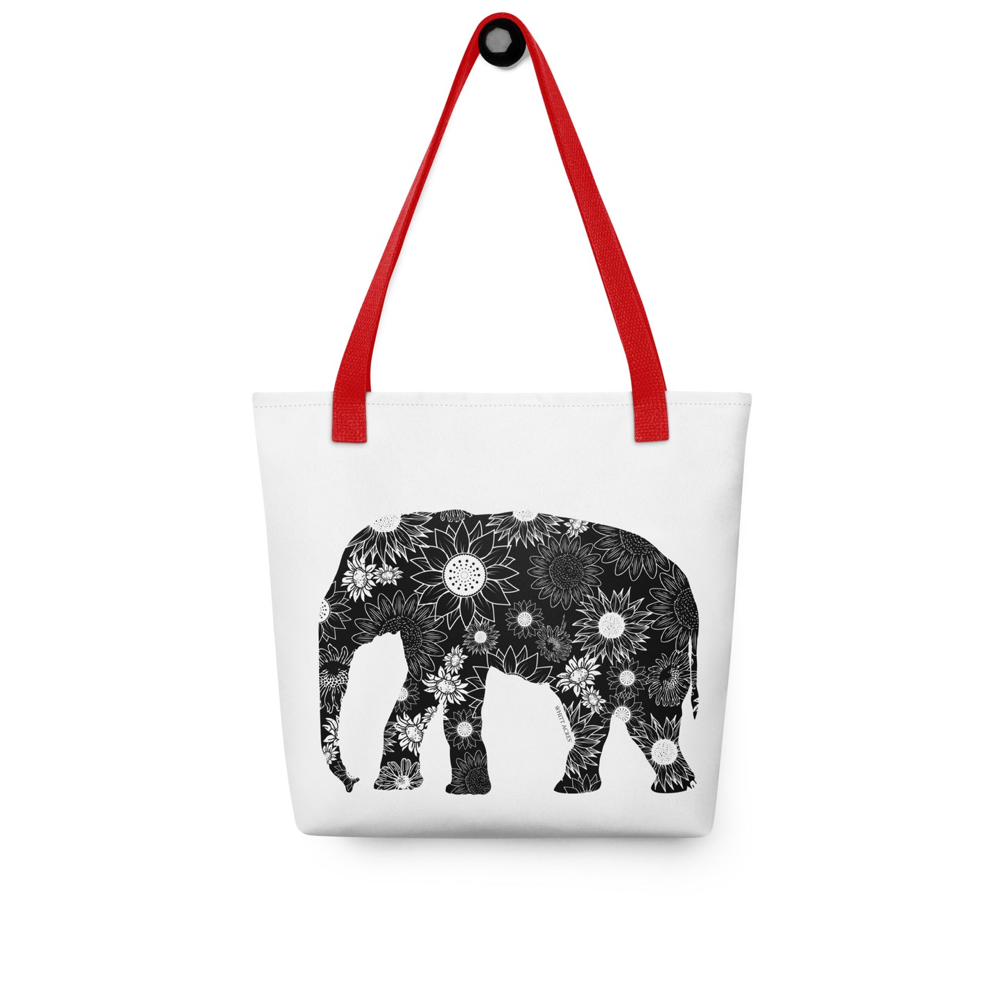 Elephant Sunflowers Tote bag