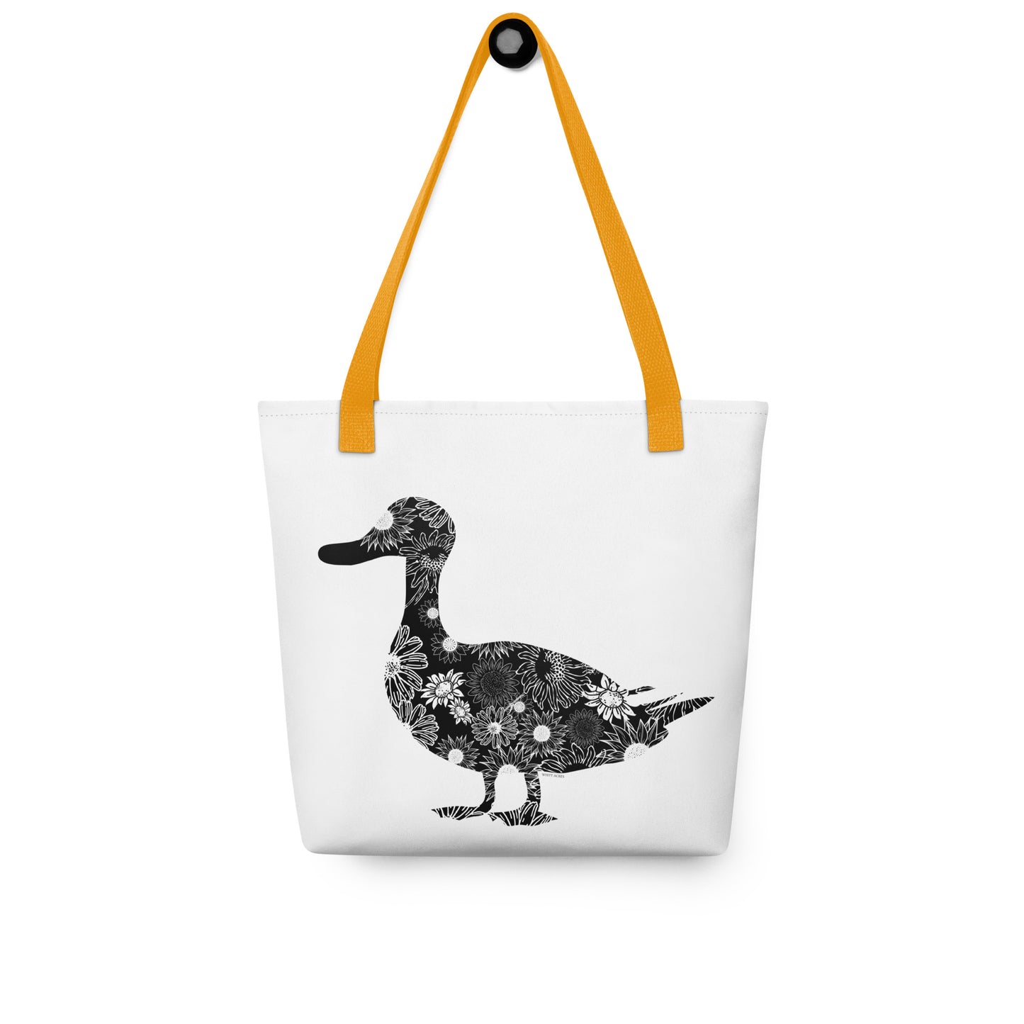 Duck Sunflowers Tote bag