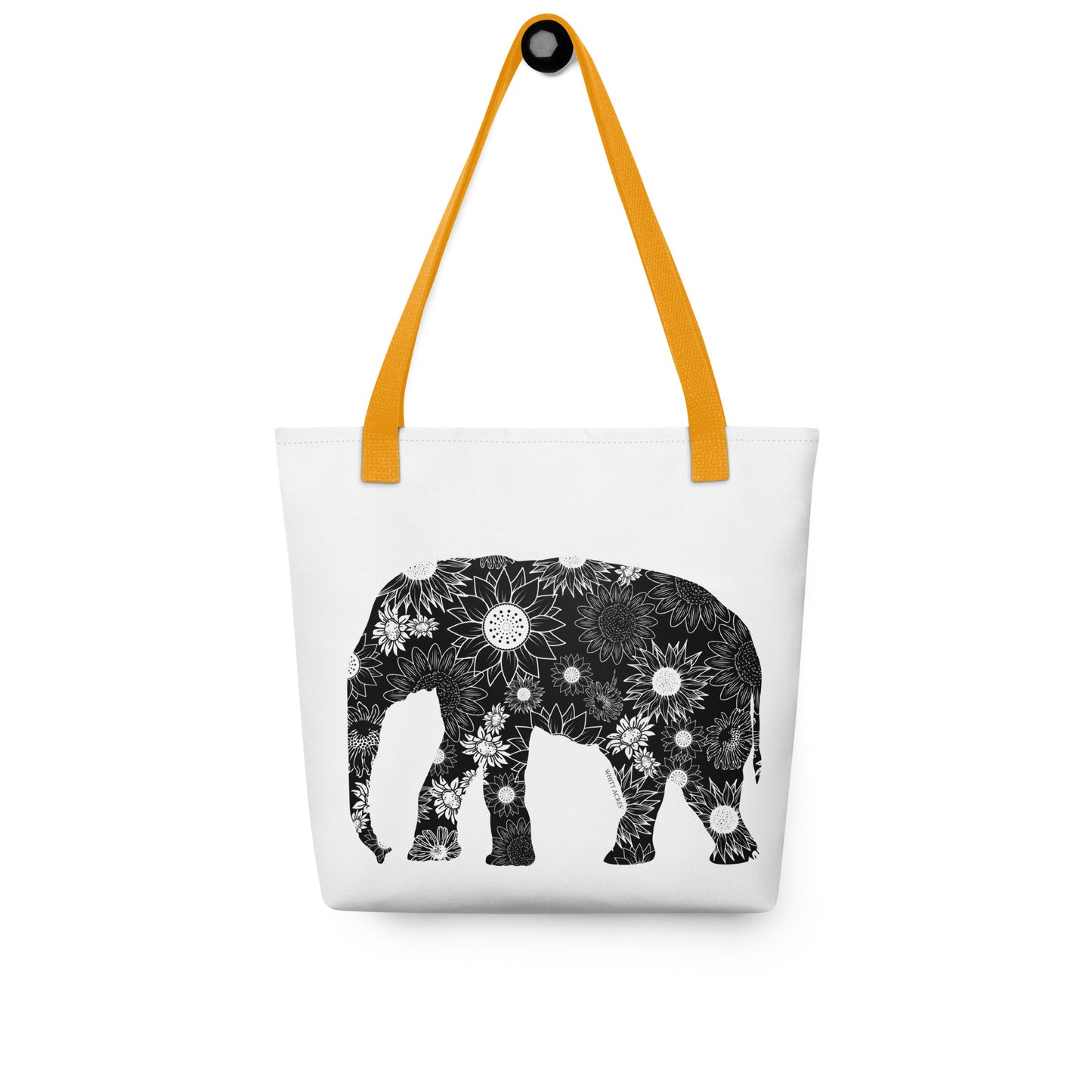 Elephant Sunflowers Tote bag