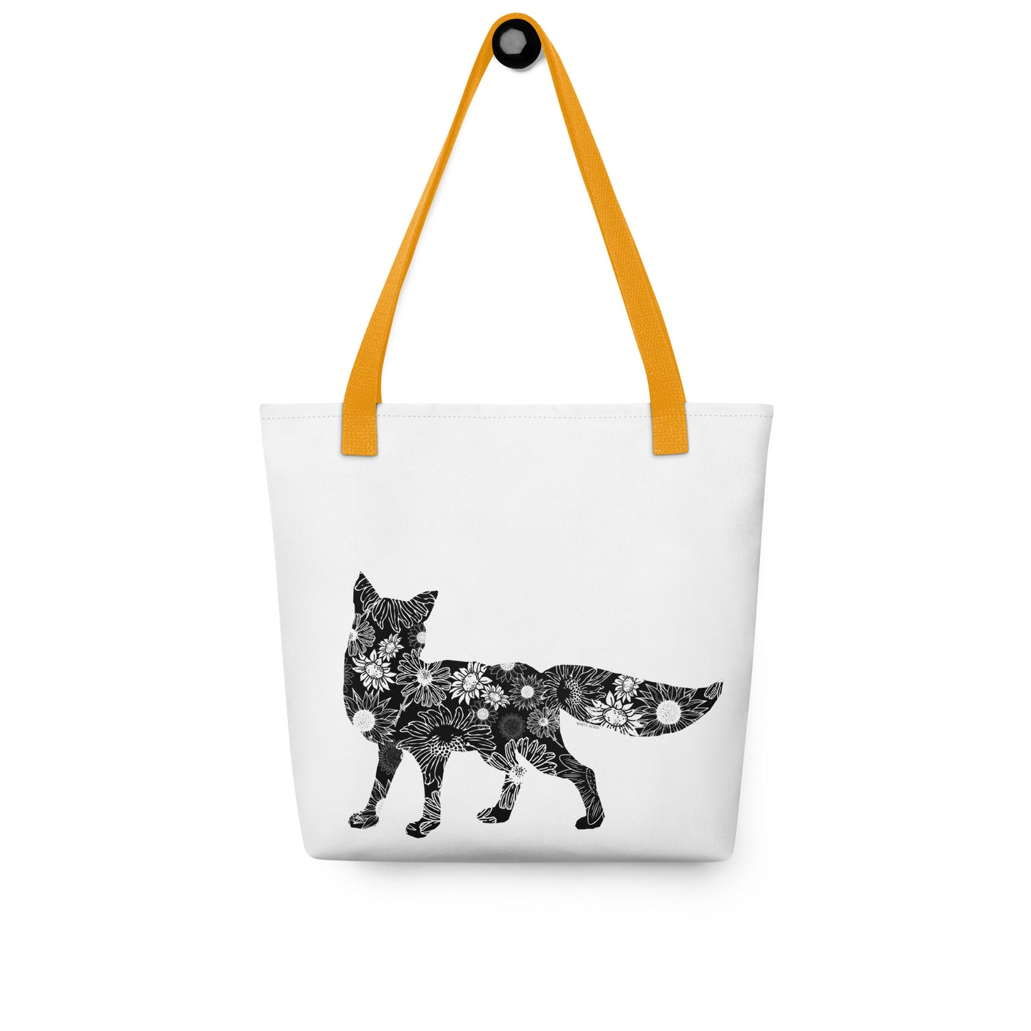 Fox Sunflower Tote bag