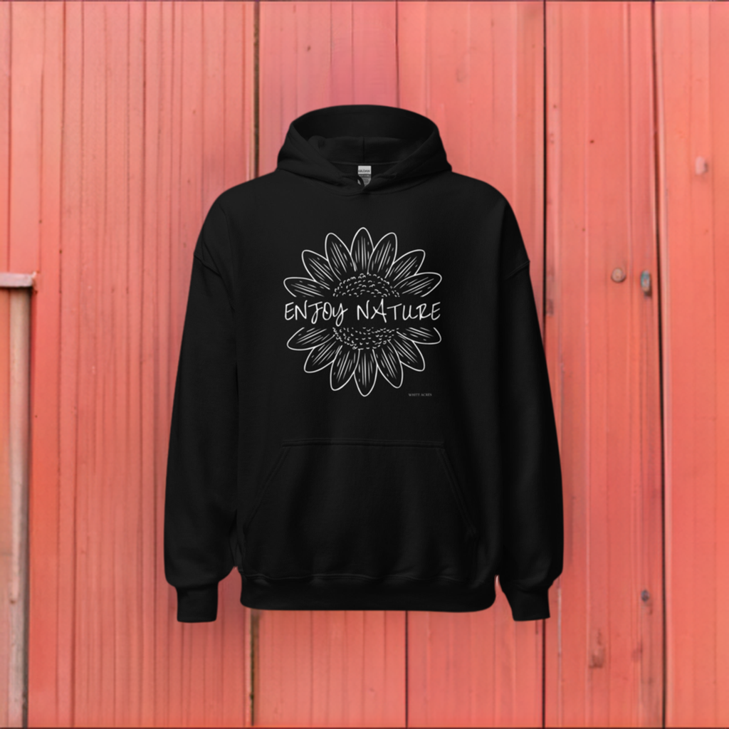 Enjoy Nature Sunflower Unisex Hoodie