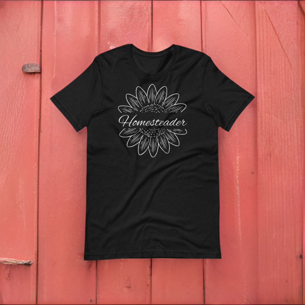 Homesteader Sunflower Unisex t-shirt