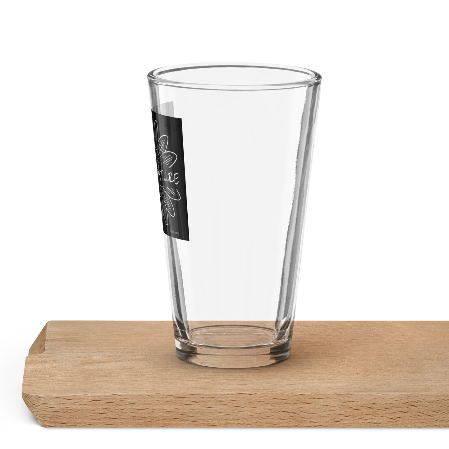 Enjoy Nature Shaker pint glass