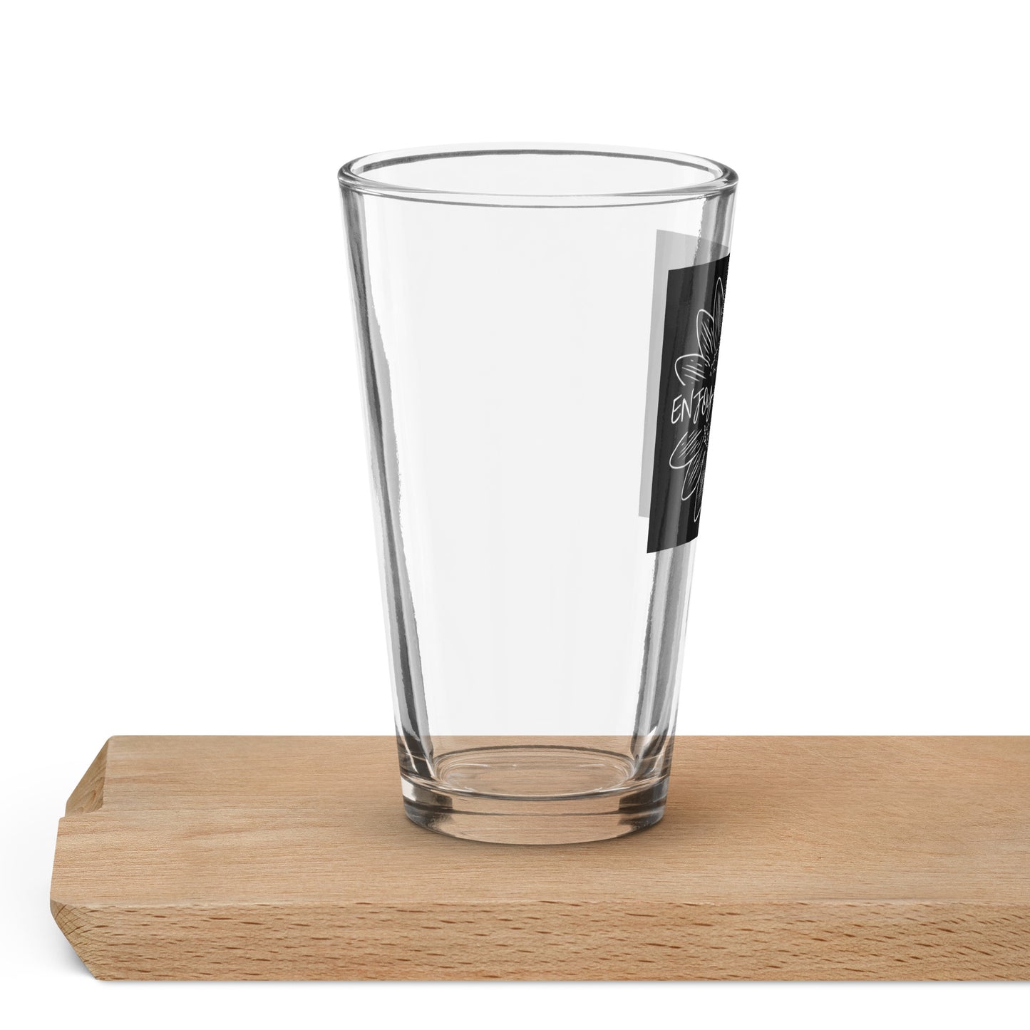 Enjoy Nature Shaker pint glass