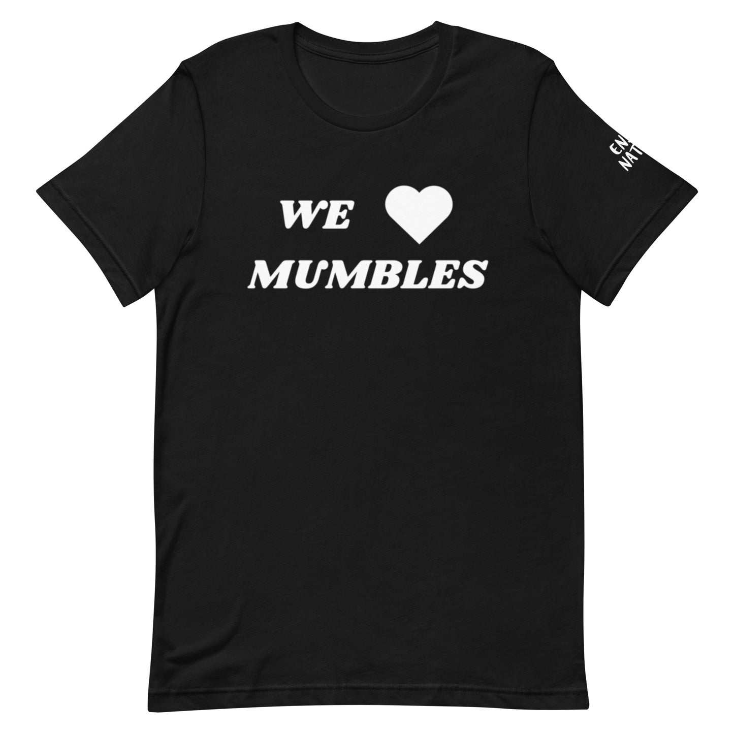 We Heart Mumbles Unisex t-shirt