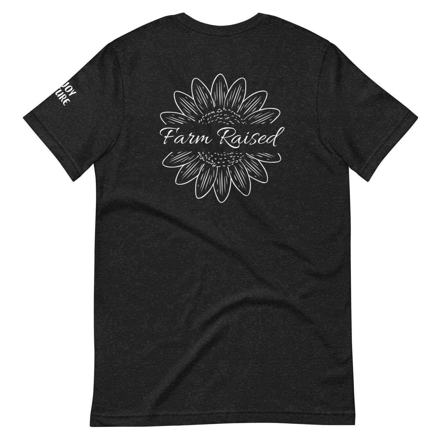 Whitt Acres Logo Farm Raised Unisex t-shirt