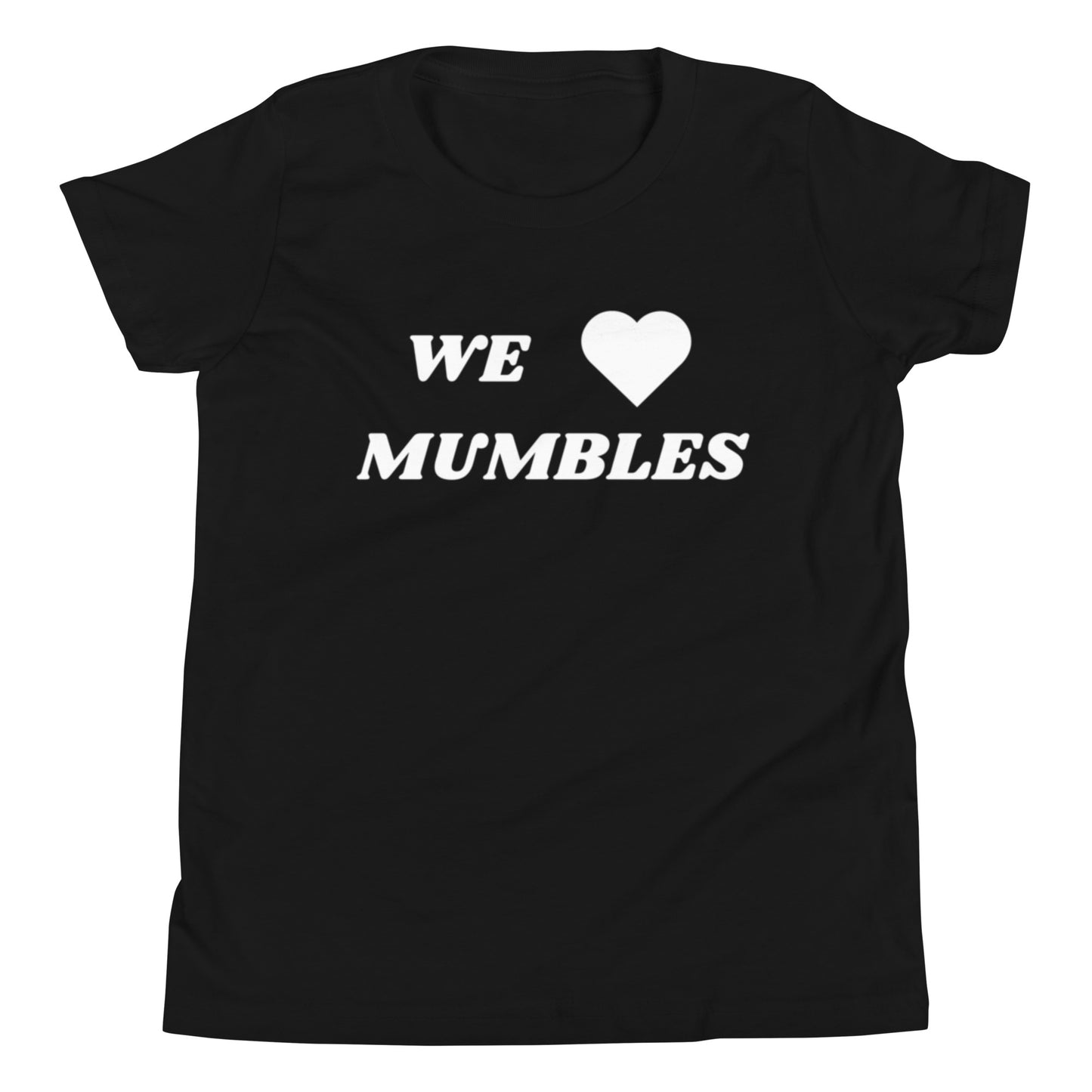 We Heart Mumbles Youth Short Sleeve T-Shirt