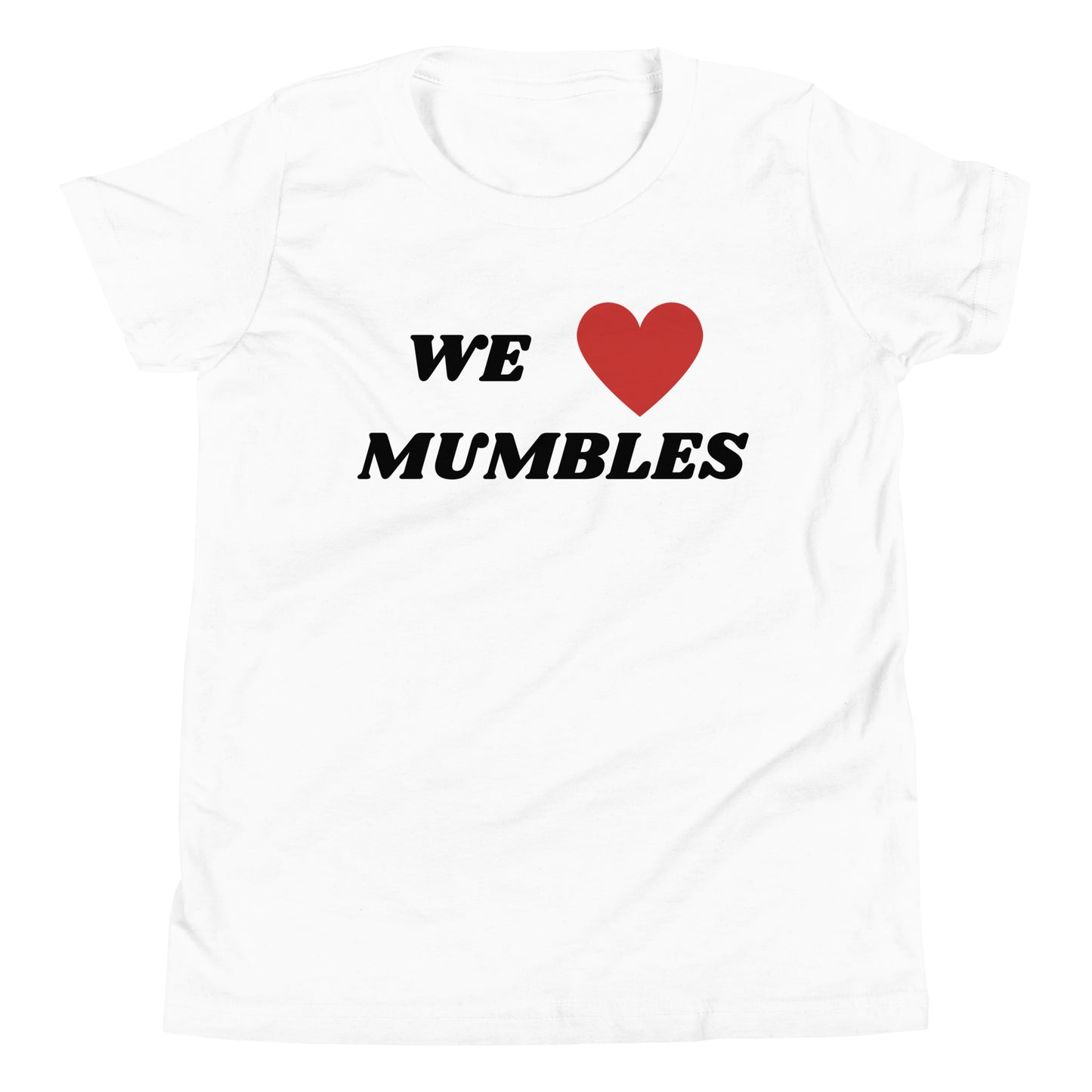 We Heart Mumbles W Youth Short Sleeve T-Shirt