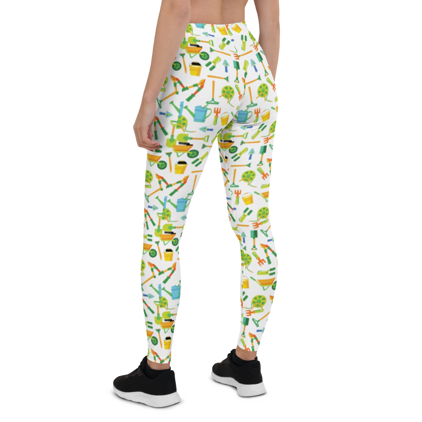 Garden Tools Of The Trade Pattern Leggings