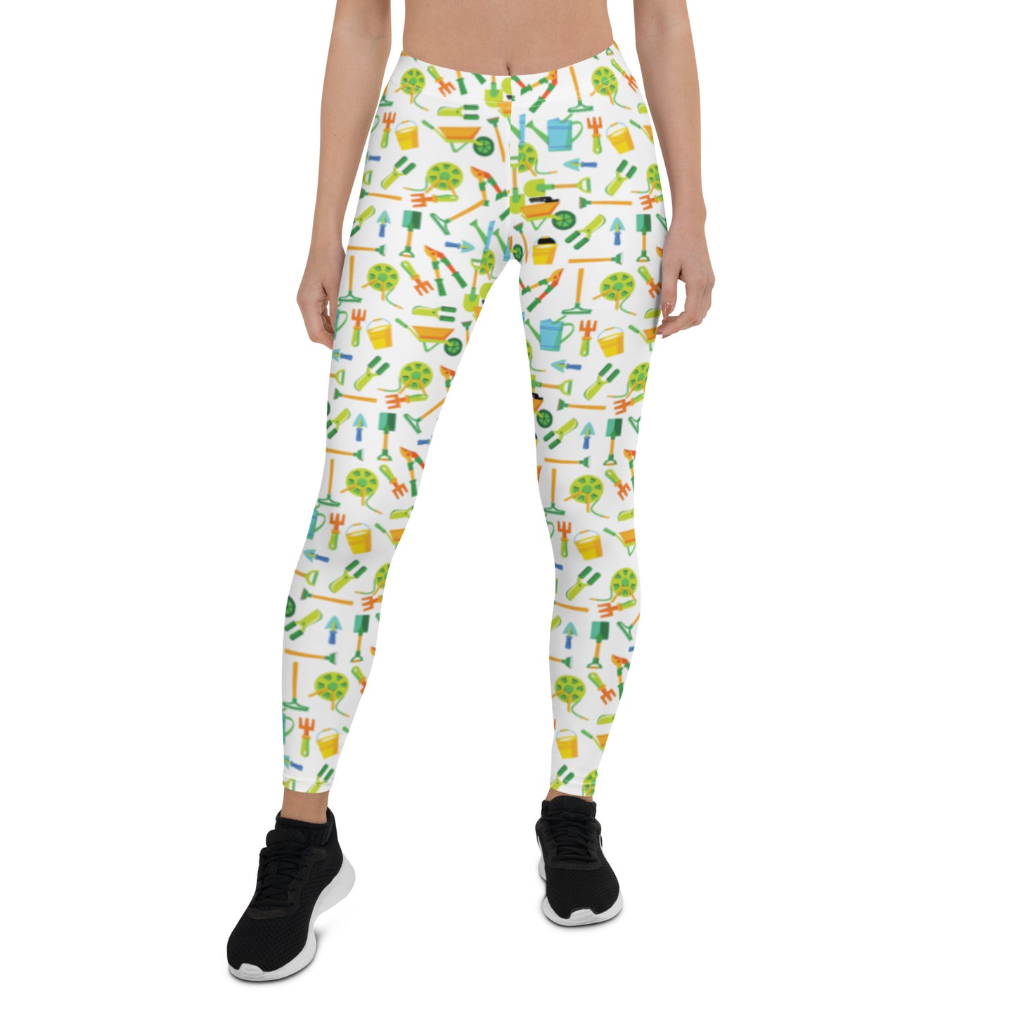 Garden Tools Of The Trade Pattern Leggings