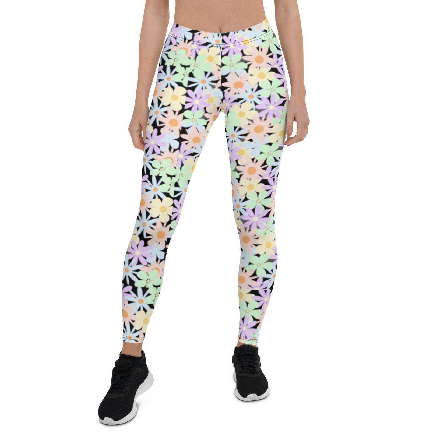 Flower Power Pattern Leggings