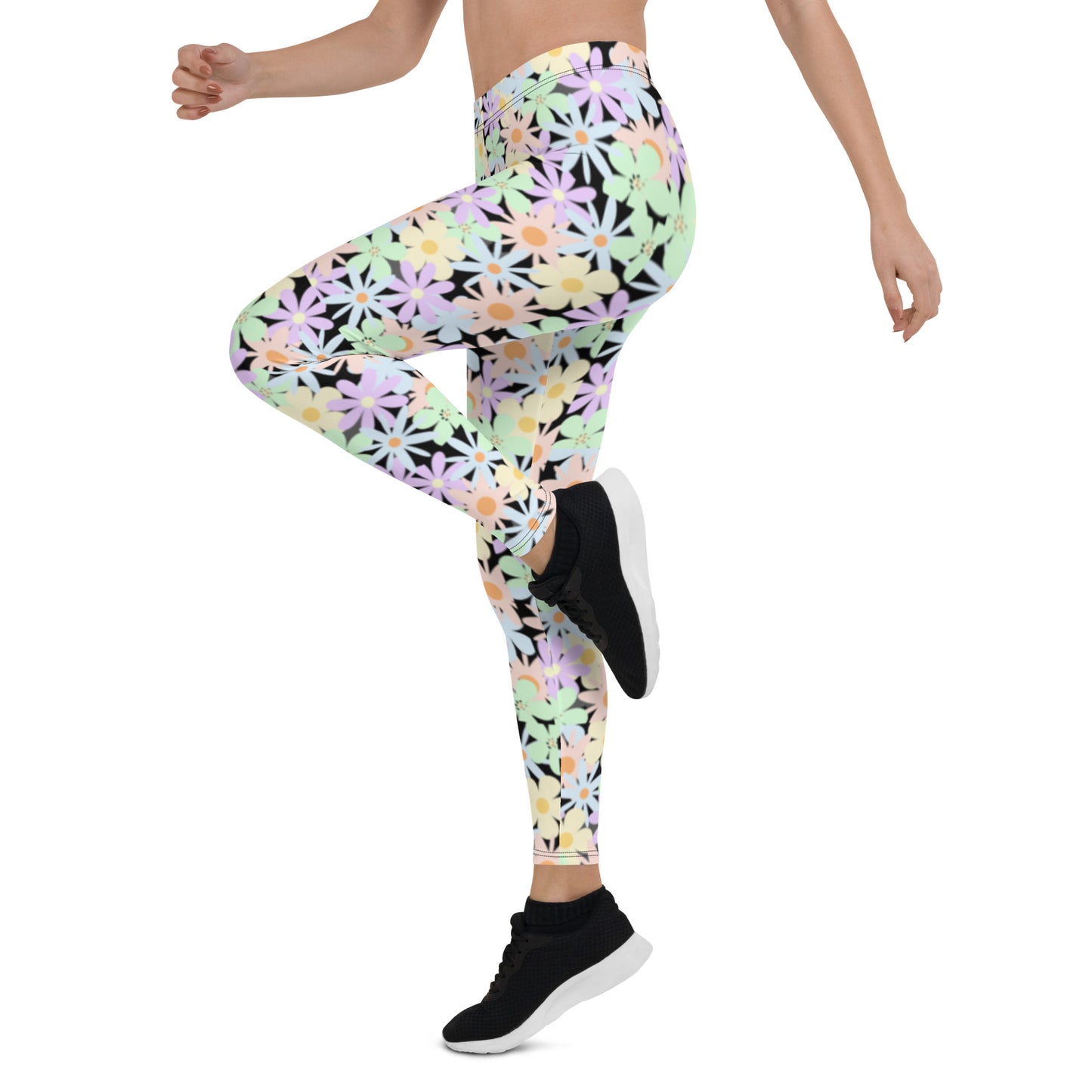 Flower Power Pattern Leggings