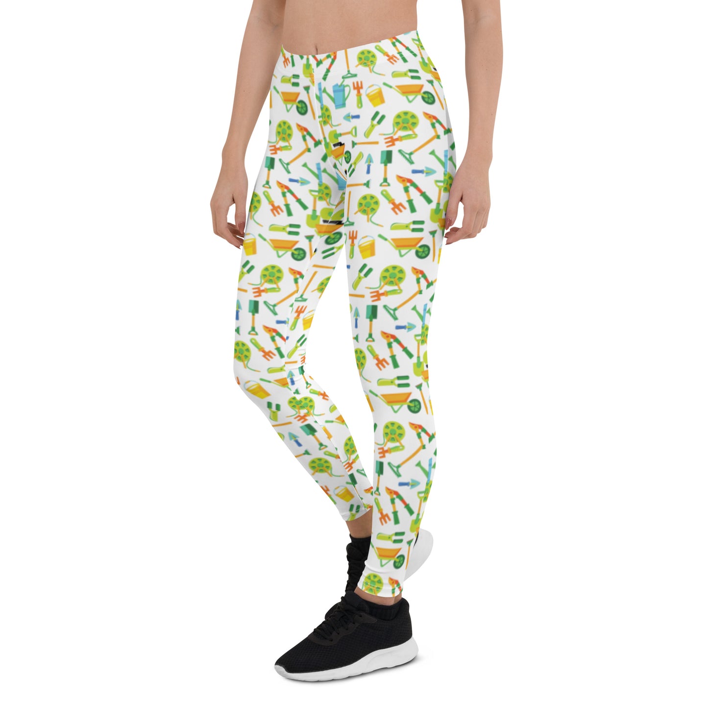 Garden Tools Of The Trade Pattern Leggings