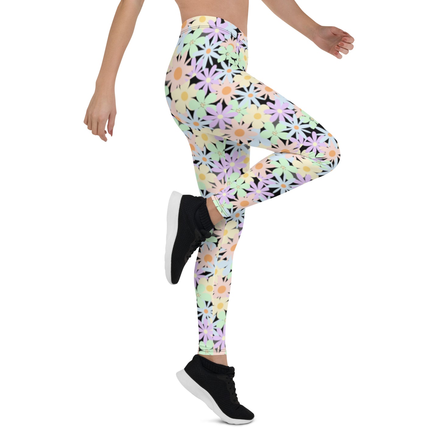 Flower Power Pattern Leggings