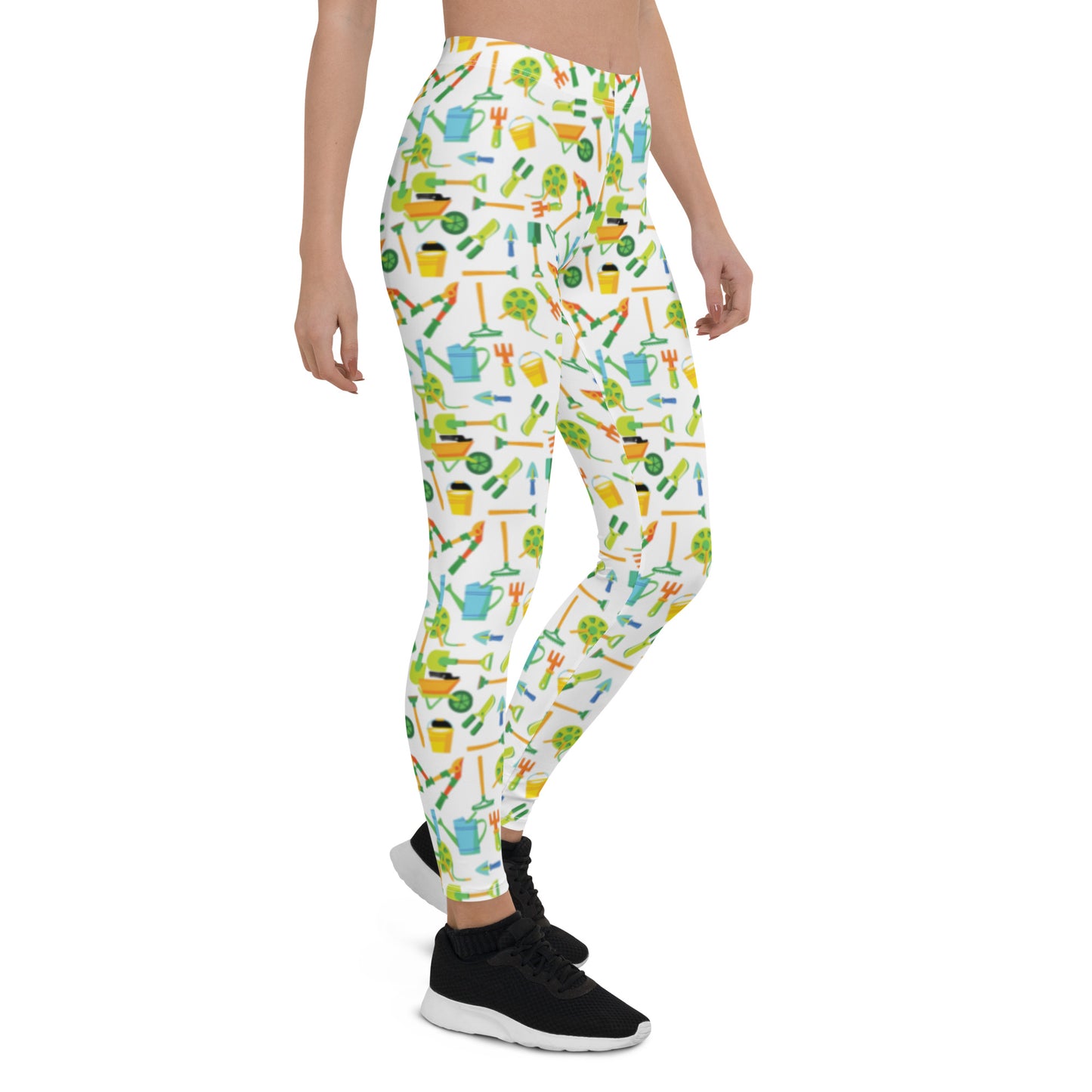 Garden Tools Of The Trade Pattern Leggings