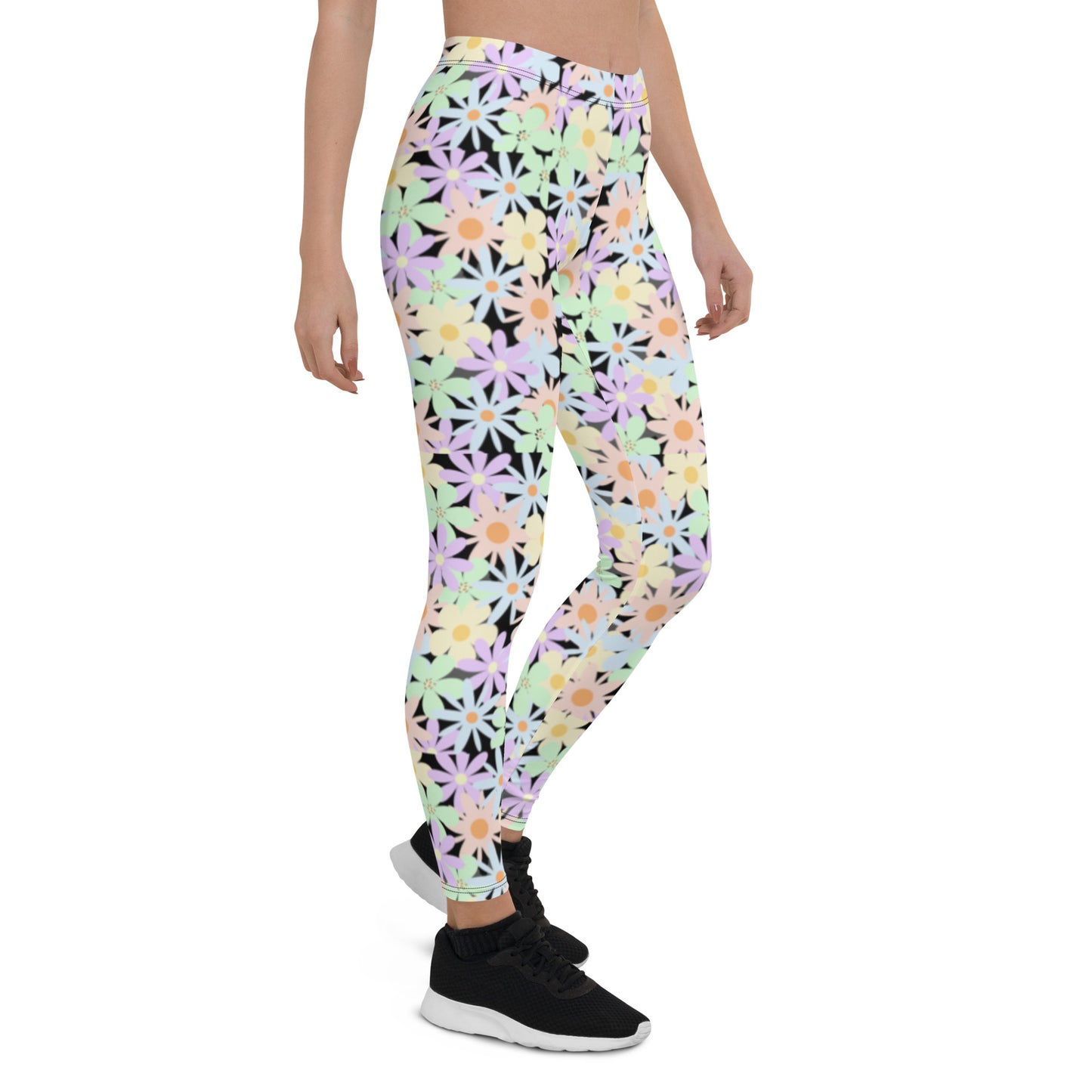 Flower Power Pattern Leggings