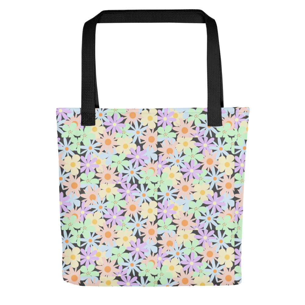 Colorful Flowers Tote bag