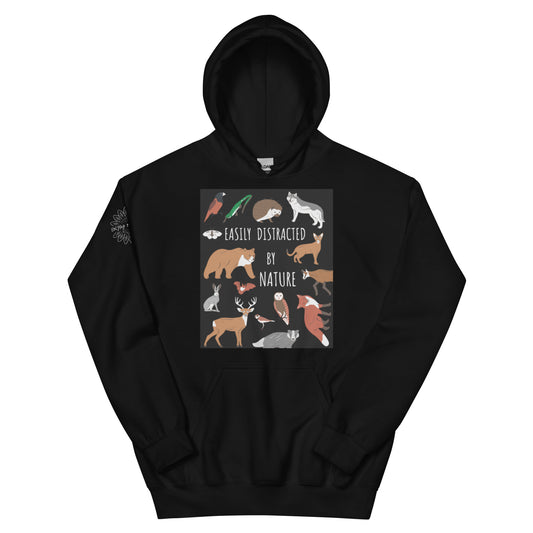 Wild Animals Distracted Unisex Hoodie