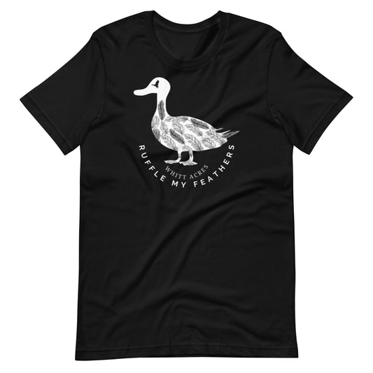 Ruffle My Feathers Duck Unisex t-shirt