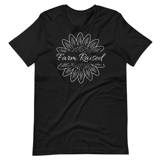 Farm Raised Sunflower Unisex t-shirt